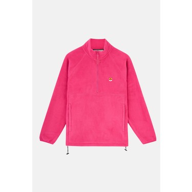 Reflect Studio Kızıl Tilki Half-Zip Polar - Fuşya Fiyatı