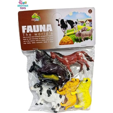 Brother Toys Çiftlik Hayvanları 6'lı Set Koyun İnek Köpek Fiyatı