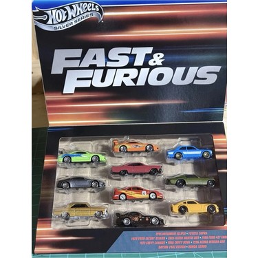 Hot Whells Hot Wheels Hızlı ve Öfkeli 10'lu Set 1/64 Ölçekli Fiyatı