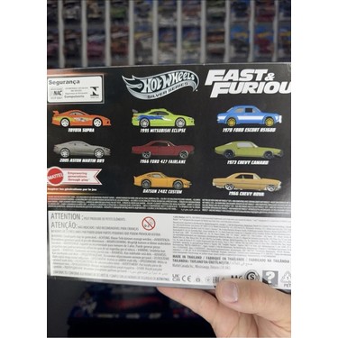 Hot Whells Hot Wheels Hızlı ve Öfkeli 10'lu Set 1/64 Ölçekli Fiyatı