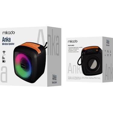 Mikado MD-29BT Anka 1200MAH 5W Siyah Usb-Bt-Tf-Tws-Aux Fiyatı