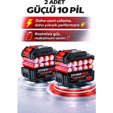 hypermax 2'li Set Kömürsüz Çelik Şanzıman Dal Budama Makası Fiyatı