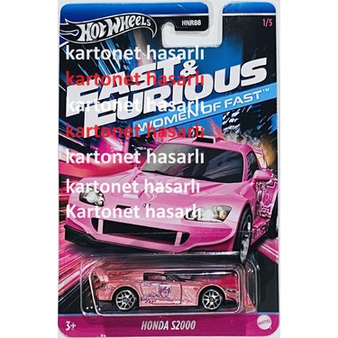 Hot Wheels Honda S2000 ピンク HOT WHEELS Honda S2000 - Women Of Fast - Fiyatı, Yorumları