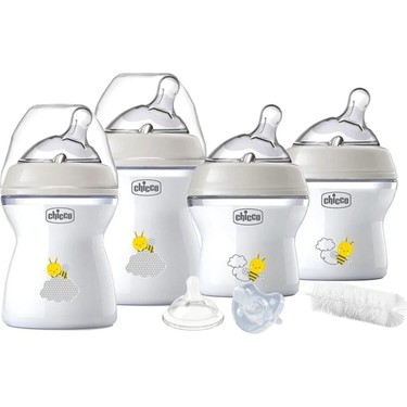 Chicco Natural Feeling Biberon Seti Silikon Malzeme Hızlı Fiyatı