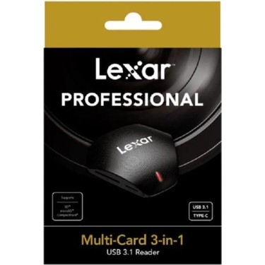Lexar Multi USB 3.1 Type-C Kart Okuyucu Yüksek Hızlı Fiyatı, 4.9