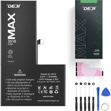 Deji iPhone XS Orijinal Batarya 2658mAh Yüksek Performanslı Fiyatı
