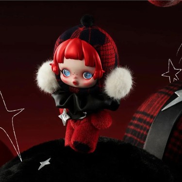 pop mart skullpanda winter symphony series plush anahtarlık Fiyatı