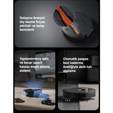Robot Vacuum X20 Max Akıllı Robot Süpürge ve Mop - 8000PA Fiyatı