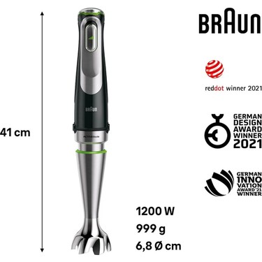 Braun Multiquick 9 MQ9195XLI 1200 W Çoklu Set El Blenderi Fiyatı