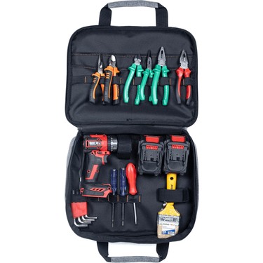 BLX4R、BLX1JB、SM58、SM31FH-TQG、ケース5点セット Probag Elektronik El Takım Çantası S - Kompakt 17 Bölmeli Fiyatı