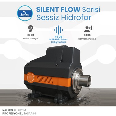 Spring Water 5-6 Bar Hidrofor | Yüksek Basınçlı, Sessiz ve Fiyatı