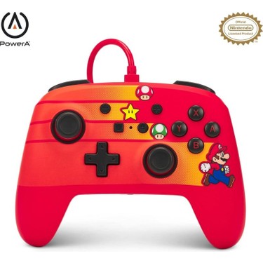 Nintendo Switch Kablolu Oyun Kolu Lisanslı Mario Speedster Fiyatı