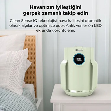 Shark Never 25 M2 Odalar Için Compact Pro Mint Yeşili Hava Fiyatı