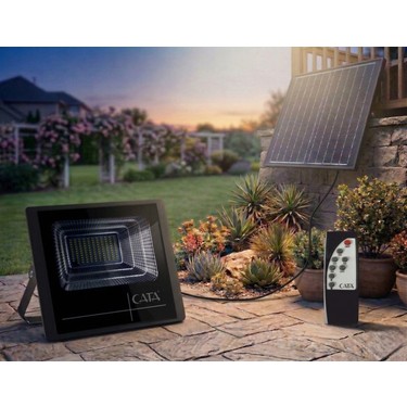 Cata Ct 4650 Amazon Kumandalı 300W Solar LED Projektör 6400K Fiyatı