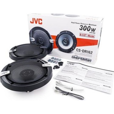 Jvc Cs DR162 Koaksiyel 2 Yollu 16 cm 300W Maksimum 50W Rms Fiyatı