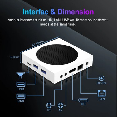 Pell 8k Ultra Hd Android 14 Tv Box - 4gb 64GB - Çift Bant Fiyatı