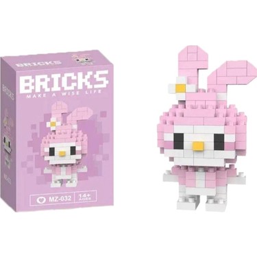 Popüler Sepet Bricks My Melody Mini LEGO Figürü Fiyatı