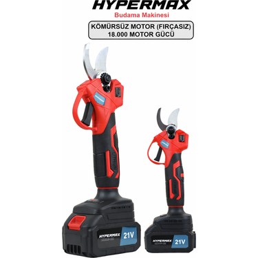 Hypermax 2'li Set Kömürsüz Çelik Şanzıman Dal Budama Makası Fiyatı
