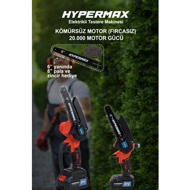 Hypermax 2'li Set Kömürsüz Çelik Şanzıman Dal Budama Makası Fiyatı