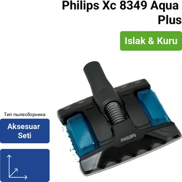Philips Xc 8349 Aqua Plus Islak & Kuru Başlık Aksesuar Seti Fiyatı
