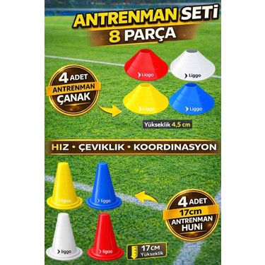 Liggo 4lü Antrenman Hunisi 4lü Antrenman Çanağı 8 Parça Fiyatı