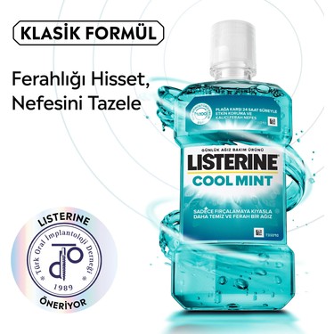 rinse fm シリーズ　14枚 Listerine Cool Mint Ağız Bakım Suyu 500 ml x 2 – Ferah Nane Fiyatı