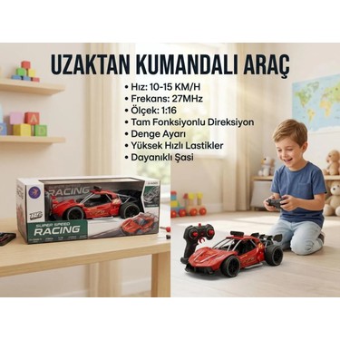 Farbu Oyuncak Uzaktan Kumandalı Full Yön Fonksiyonlu 27MHz Fiyatı
