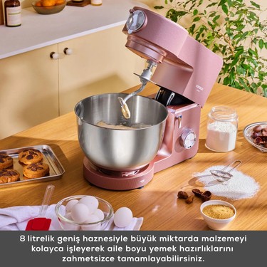 Karaca Multichef Ultra 2000W 8 Litre Stand Mikser Rosegold Fiyatı