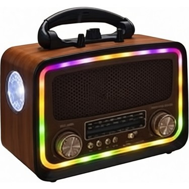 Blomster Everton RT-730 Nostajık Radyo Müzik Çalar Solar Fiyatı