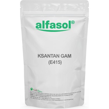 uksan　1剤8本2剤4本 Alfasol Ksantan Gam (Xanthan Gum) (E415) 250 gr Fiyatı