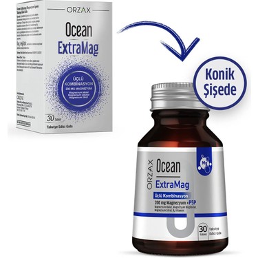 Orzax Ocean ExtraMag 30 Tablet Fiyatı - Taksit Seçenekleri
