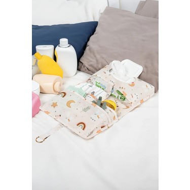 Meleni Baby Çok Gözlü Bebek Alt Açma Bakım Çantası 25 x 41 Fiyatı