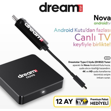 Dreamstar Nova 4K Google Lisanslı Android Tv Box Android 11 Fiyatı