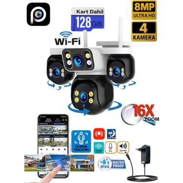 Ventus ES-5804 128GB 8MP 4 Kameralı Wifi 16X Zoom HiEasy Fiyatı