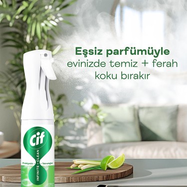 Cif Infinite Clean Doğal Probiyotikli Toz Tutmaz Sprey Tüm Fiyatı