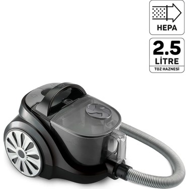 Arzum FL493 Felix Pegno Cyclone Filtreli 2,5 lt Toz Torbasız Fiyatı