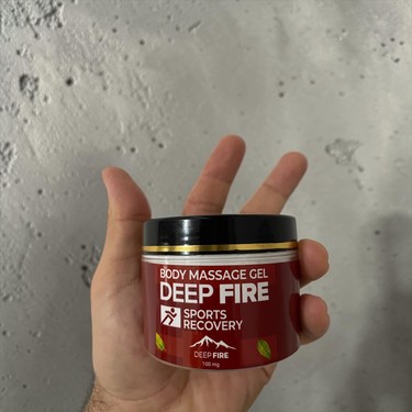 1 x 100 gr Deep Fıre Vücut Masaj Jeli Sports Recovery Body Fiyatı