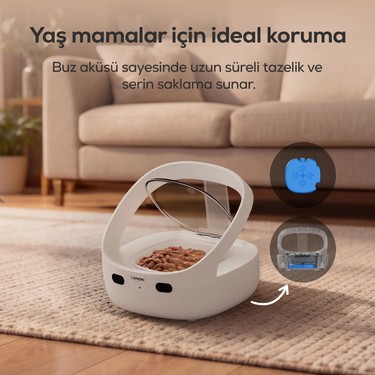 Xenon Smart Akıllı Mama Kabı | Rfıd, Mobil Kontrol, Fiyatı