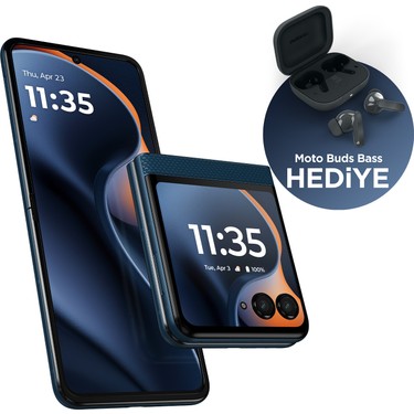 Motorola Razr 60 256 GB 8 GB Ram Deniz Mavisi (Moto Buds Fiyatı