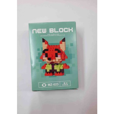3D New Bricks Mini Yapi Bloklari Lego, Zootopia Nick Wilde Fiyatı