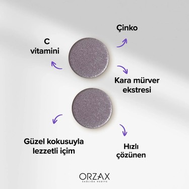 Orzax Efervit Sambucus Nigra Efervesan 20 Tablet Fiyatı