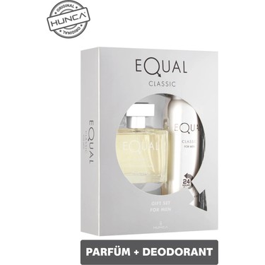 EQUAL Classic Erkek Parfüm Seti 75 ml EDT + 150 ml Deodorant Fiyatı