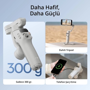 DJI OSMO MOBILE 7 Hafif Taşınabilir Profesyonel Kullanım Fiyatı