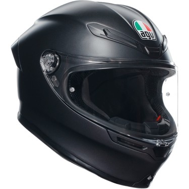 AGV K6 S MONO MATT BLACK KAPALI KASK Fiyatı - Taksit Seçenekleri