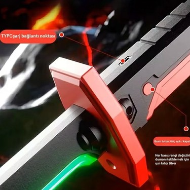 Gokidy Şarj Edilebilir Rgb LED Işıklı Spray Buhar Efektli Fiyatı