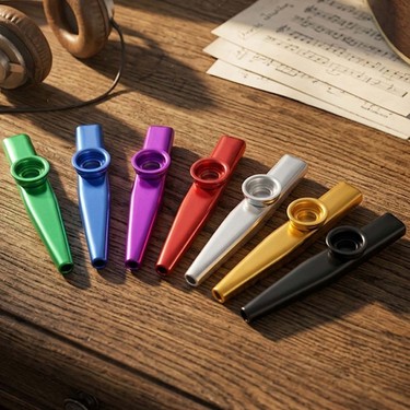 Midex KZ-25X Renkli Full Set Plastik Kazoo 7'li Set Tüm Fiyatı