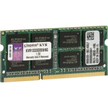 Kingston 8GB DDR3 1333MHz CL9 Notebook Ram Hızı ile Oyun ve Fiyatı