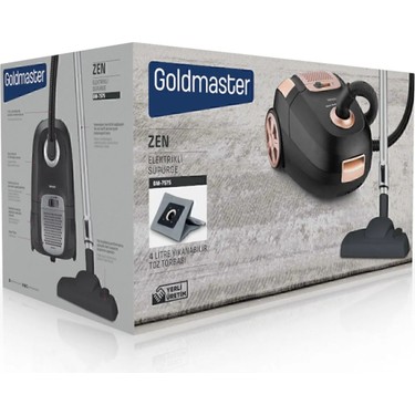 Goldmaster GM-7575 Zen Elektrikli Süpürge 1400W 4L Fiyatı