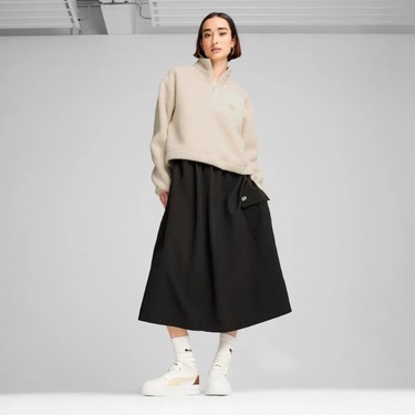 Puma Kadın Kırık Beyaz Classıcs Winterized Half-Zip Fiyatı