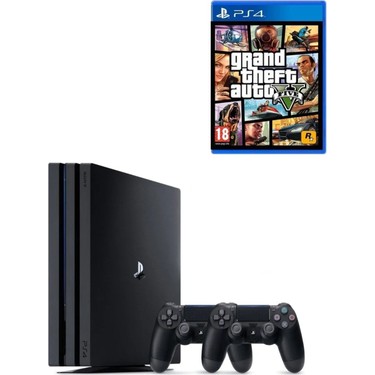 Sony Playstation 4 Pro CUH-7000 1 TB Siyah Oyun Konsolu GTA Fiyatı